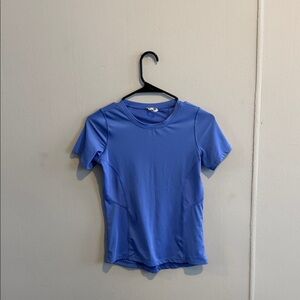 Danskin Short Sleeve Active Tee in Periwinkle Blue
